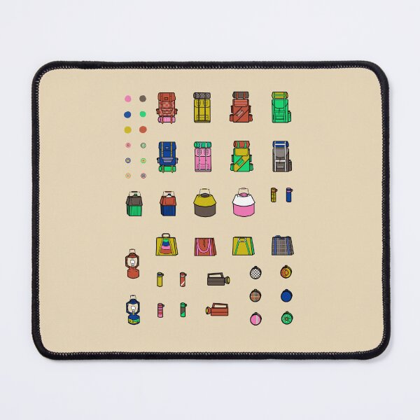 Item preview, 60s Camping Gear -- Mod Outdoors Aesthetic designed and sold by LochNestFarm.