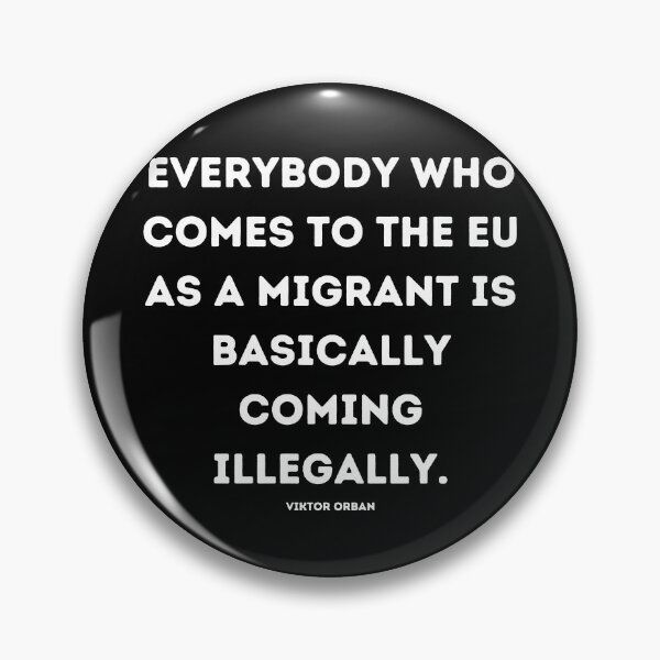 Item preview, Viktor Orbán quote designed and sold by adelferhat.