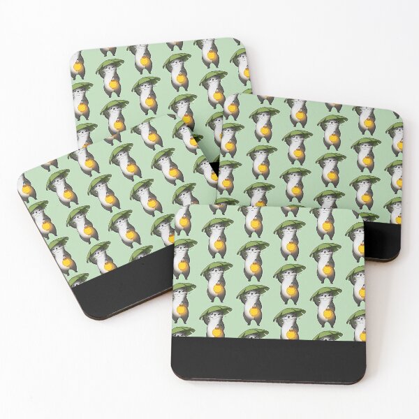 Item preview, FFXIV Odder Otter Throw Blanket designed and sold by linzhsantosf.