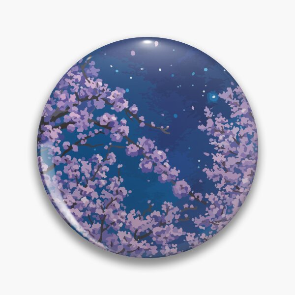 Item preview, The full moon and cherry blossoms designed and sold by FathilaAlhmd.