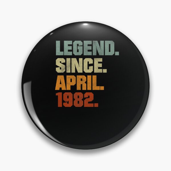 Item preview, Vintage Men Women 40th Birthday Legend Since April 1982 Premium  designed and sold by JoepHeere.