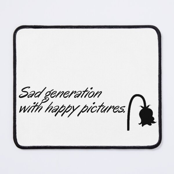 Item preview, Sad generation with happy pictures T-Shirt designed and sold by RedaSouq.