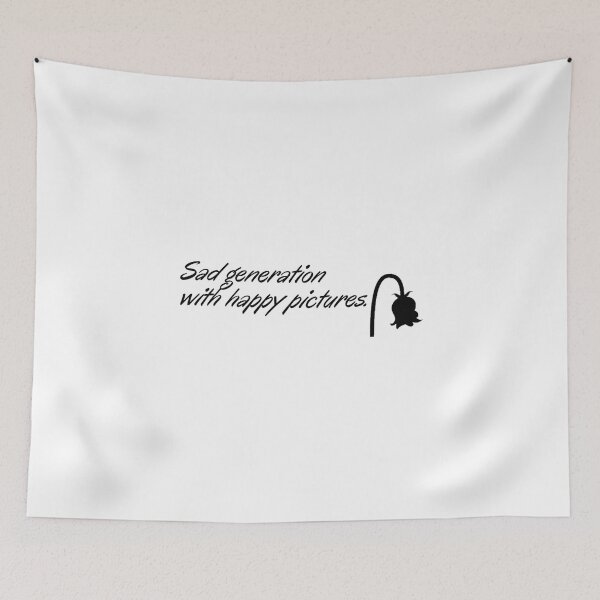 Item preview, Sad generation with happy pictures T-Shirt  designed and sold by RedaSouq.