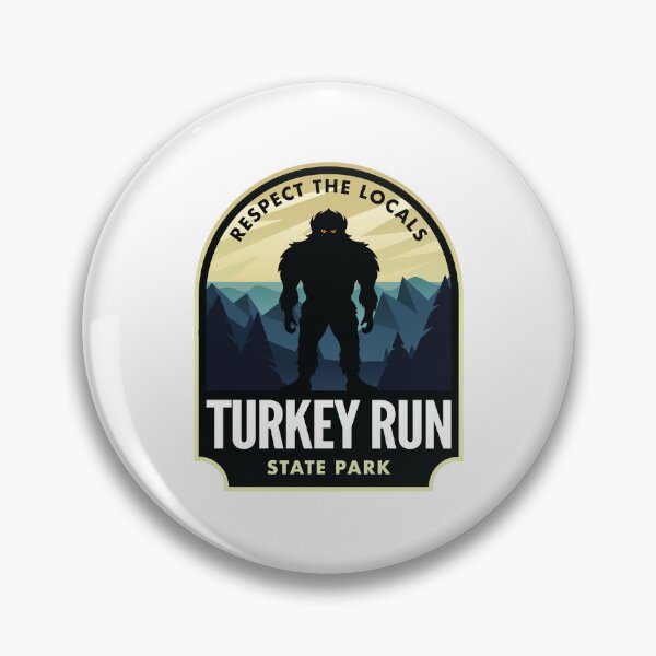 Artikelvorschau, Turkey Run Indiana Bigfoot Sasquatch entworfen und verkauft von HalpinDesign.
