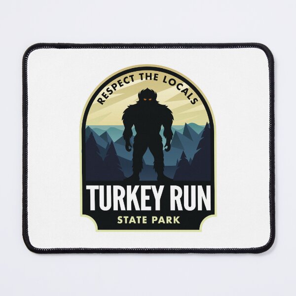 Item preview, Turkey Run Indiana Bigfoot Sasquatch designed and sold by HalpinDesign.