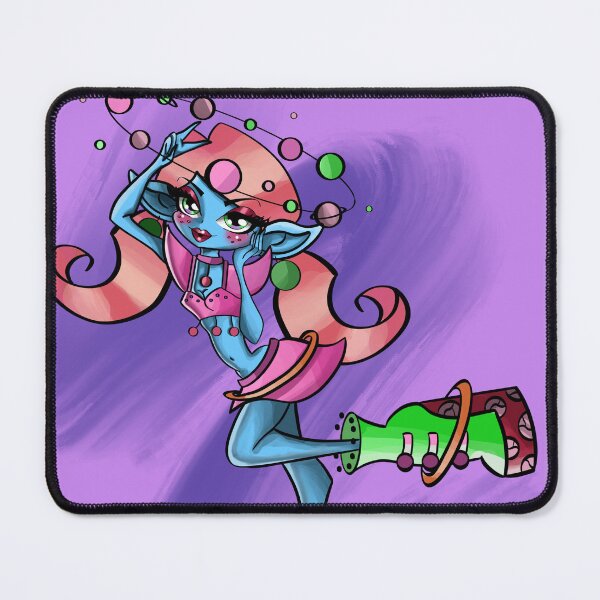 Item preview, Blue space alien girl designed and sold by Princess Kiki.