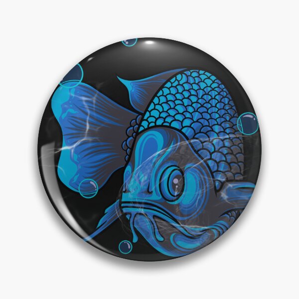 Item preview, Blue fish designed and sold by Bayuktx.