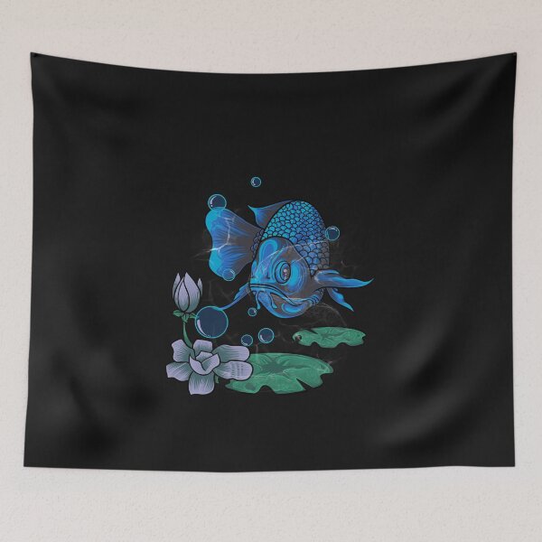 Item preview, Blue fish designed and sold by Bayuktx.