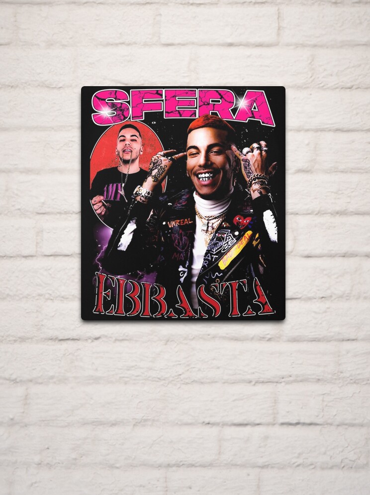 Sfera Ebbasta Metal Print for Sale by shopMMMMI