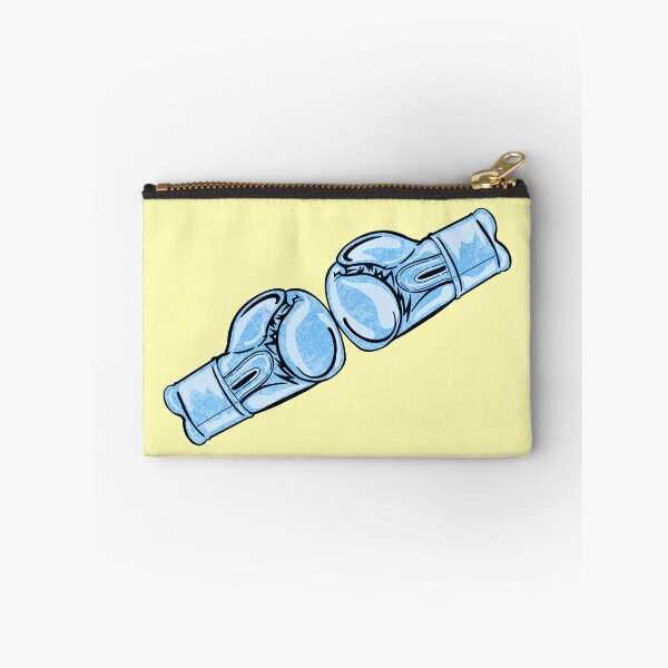 Item preview, Blue Boxing Gloves With Yellow Background  designed and sold by missmann.