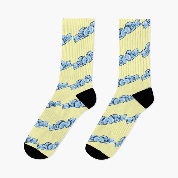 Item preview, Blue Boxing Gloves With Yellow Background  designed and sold by missmann.