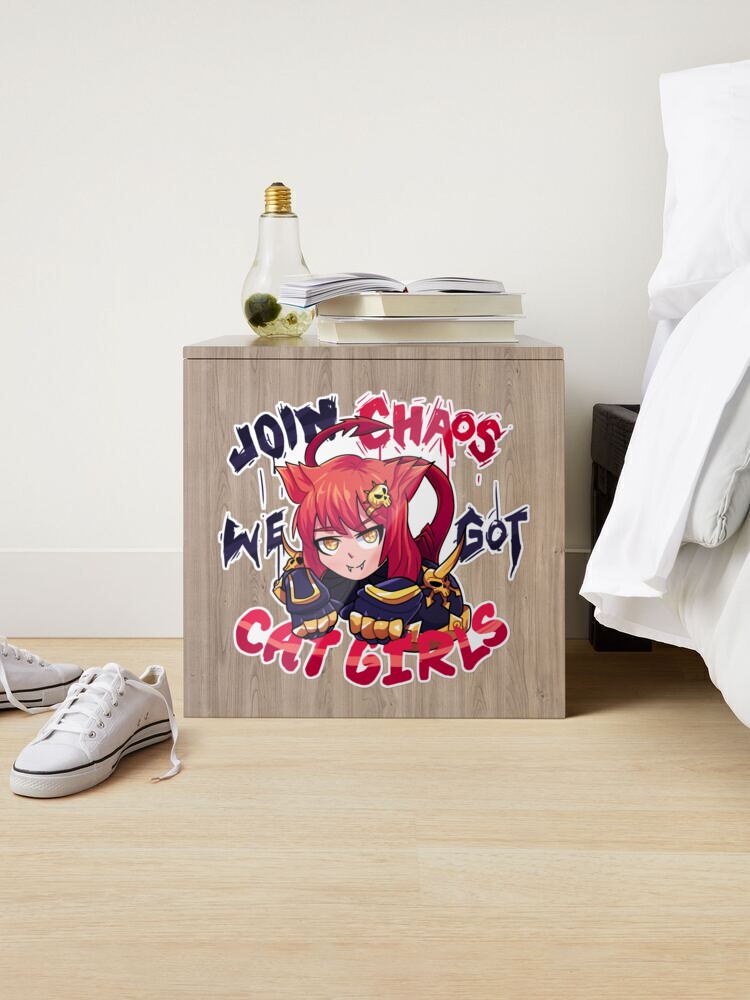 Join Chaos, we got Cat Girls! Acrylic Block for Sale by Skyao