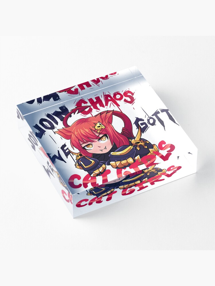 Join Chaos, we got Cat Girls! Magnet for Sale by Skyao