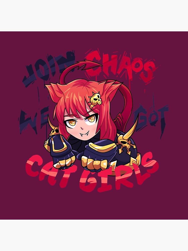 Join Chaos, we got Cat Girls! | Tote Bag