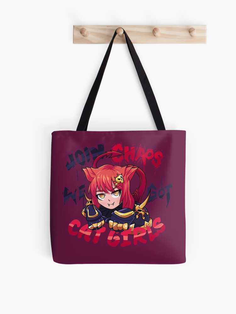 Join Chaos, we got Cat Girls! | Tote Bag