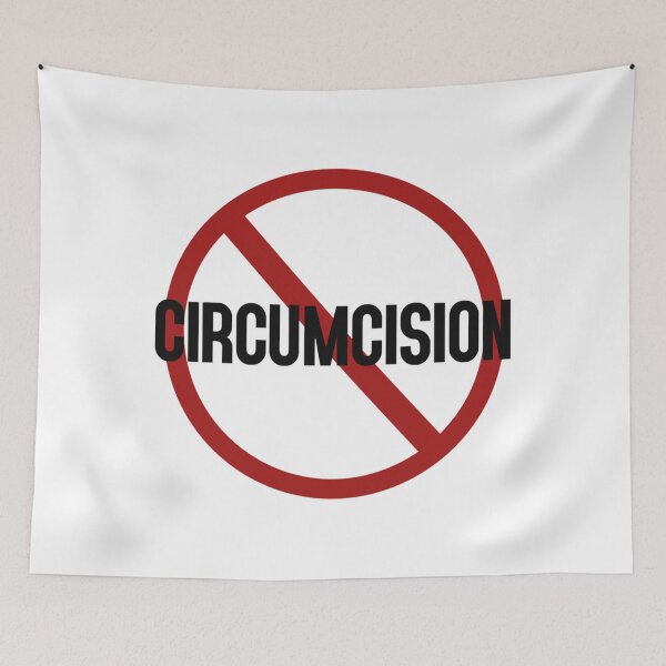 Item preview, No Circumcision Anti Nope   designed and sold by SizzlesStores.