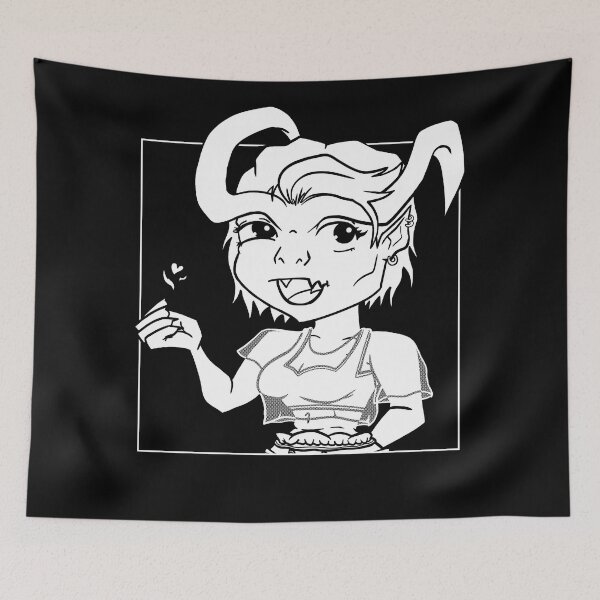 Item preview, Demi the Demon Girl designed and sold by Justin Rostad.
