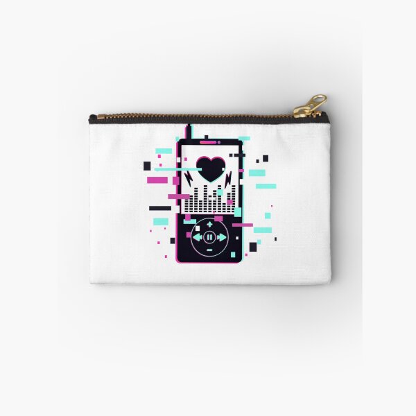 Item preview, malfunction glitch gradient music player designed and sold by Fine Art California.