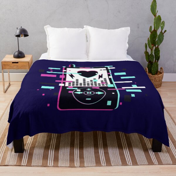 Item preview, malfunction glitch gradient music player designed and sold by Fine Art California.