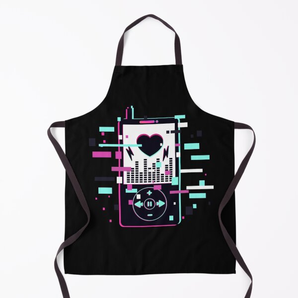 Item preview, malfunction glitch gradient music player designed and sold by Fine Art California.