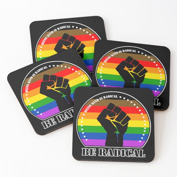 Item preview, Being Kind is Radical. Be Radical. (Philly Pride Flag) designed and sold by MyThingNow.