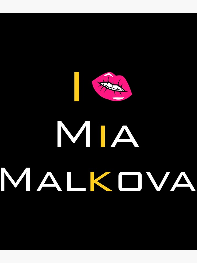 "Brazzers Mia Malkova Parody " Poster for Sale by StreetsHype | Redbubble