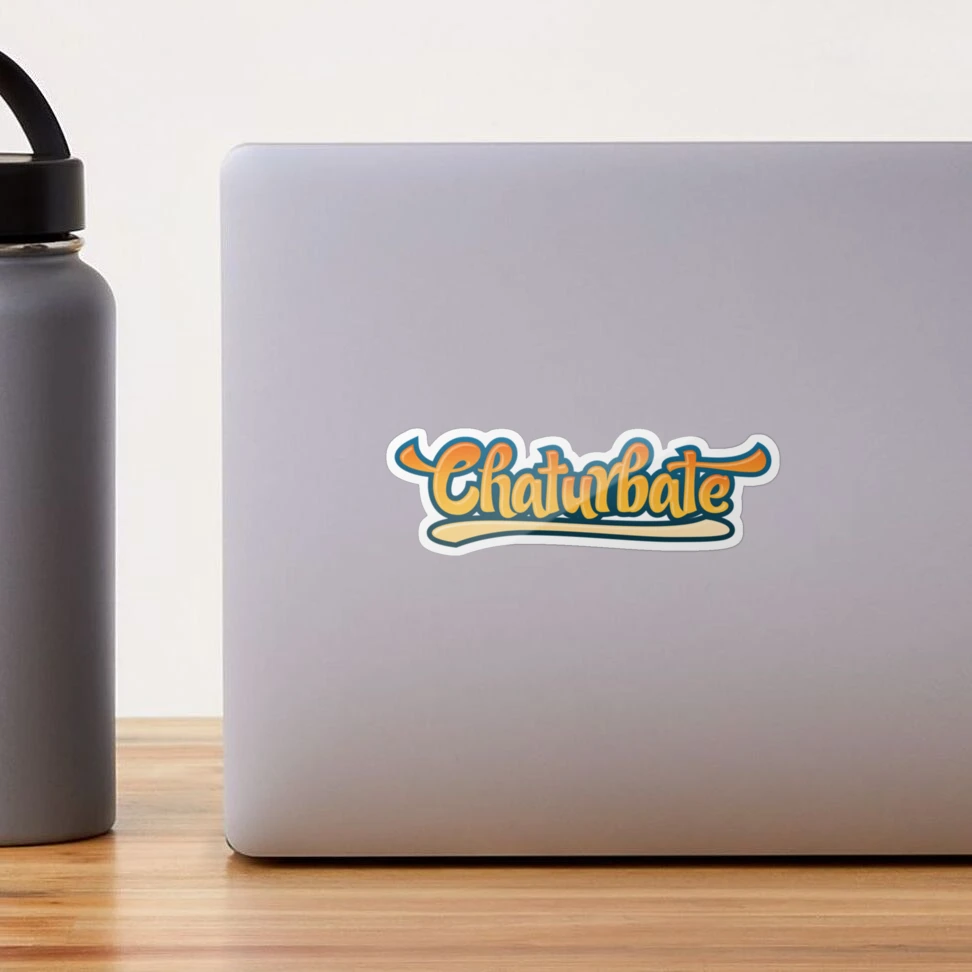 CHATURBATE pornstar porn  Sticker for Sale by StreetsHype | Redbubble