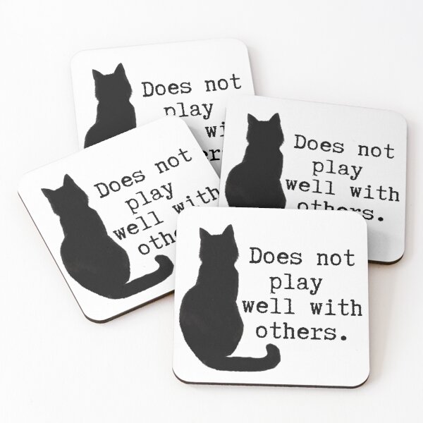 Item preview, Does not play well with others designed and sold by jackiedees.