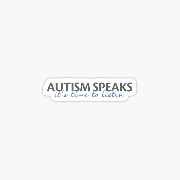 autism speaks Sticker