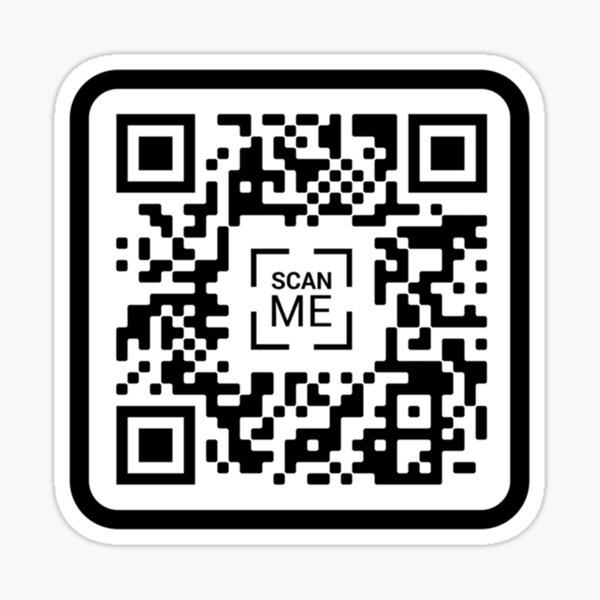 Vista previa del artículo con la obra «Código QR de Xvideos», diseñado y vendido por StreetsHype.