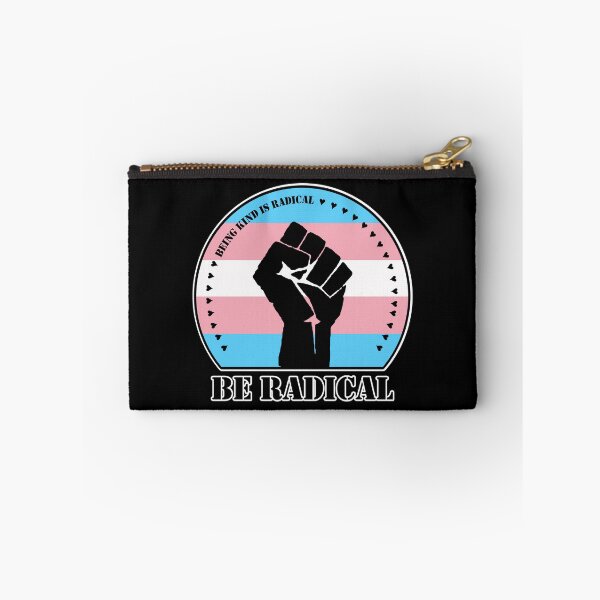 Item preview, Being Kind is Radical. Be Radical. (Trans Pride Flag) designed and sold by MyThingNow.