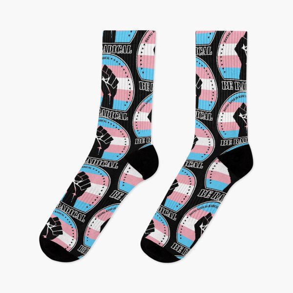 Item preview, Being Kind is Radical. Be Radical. (Trans Pride Flag) designed and sold by MyThingNow.