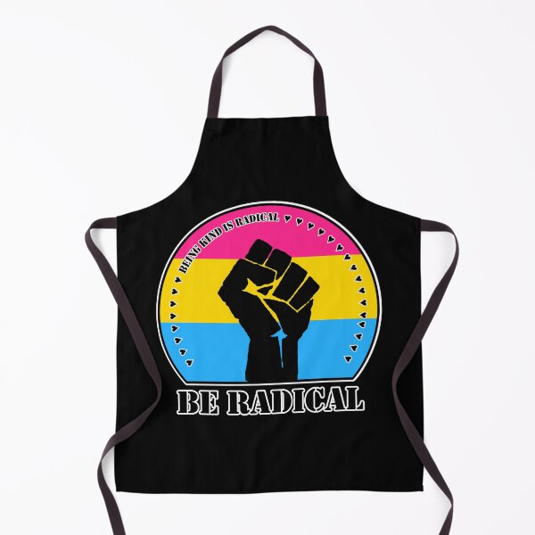 Item preview, Being Kind is Radical. Be Radical. (Pan Pride Flag) designed and sold by MyThingNow.