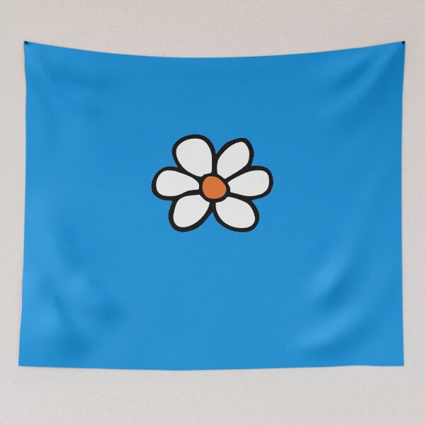 Item preview, Hippie flower cartoon Sticker designed and sold by JoeaMiller.