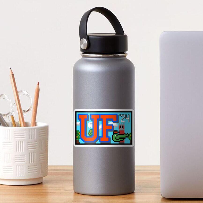 "UF r/Place Class of 2024" Sticker by UFGatorDesign Redbubble