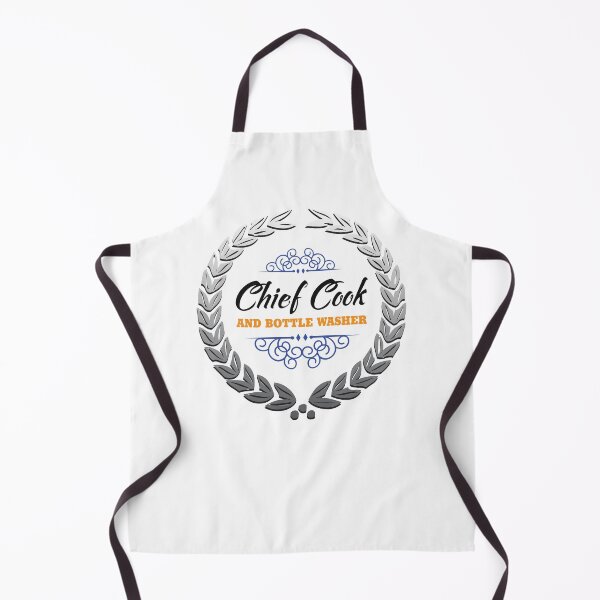 Item preview, CHIEF COOK AND BOTTLEWASHER designed and sold by Madjack Tees Kiwi SuperStore.