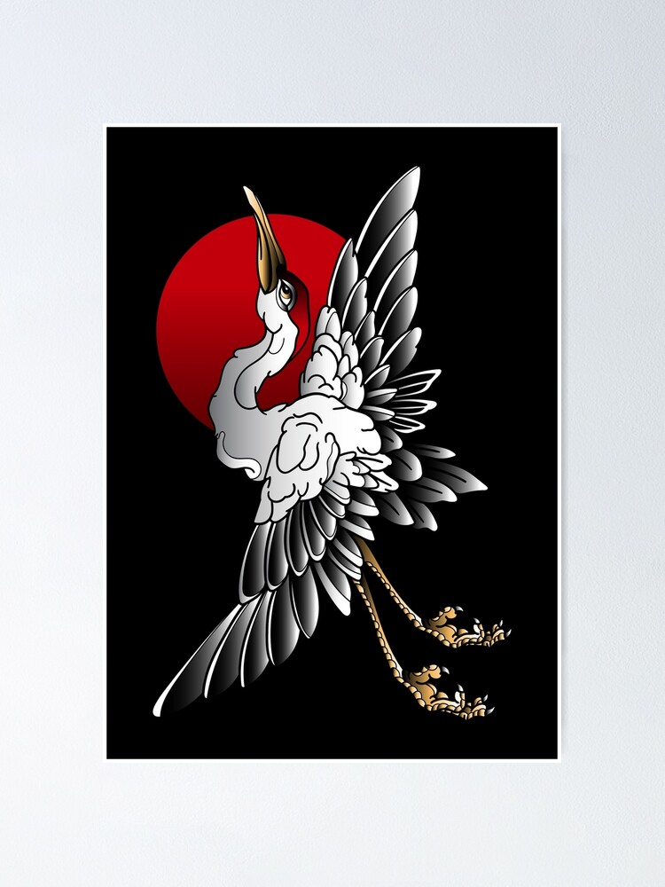 Japanese Crane Tattoo Stock Illustrations – 357 Japanese Crane Tattoo Stock  Illustrations, Vectors & Clipart - Dreamstime