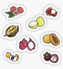 Asian Fruits 2016 Sticker