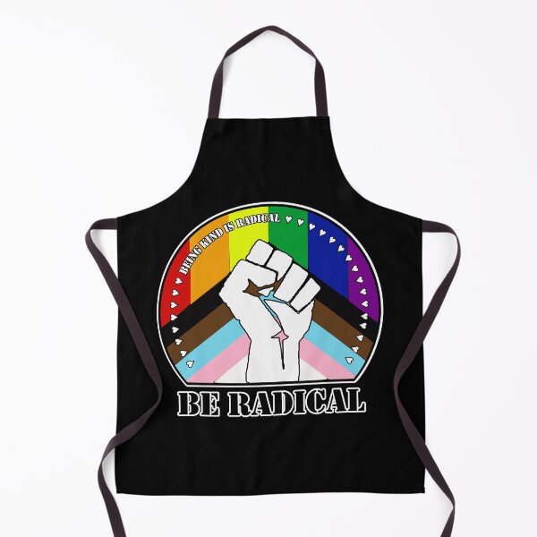 Item preview, Being Kind is Radical. Be Radical. (Progress Pride Flag) designed and sold by MyThingNow.