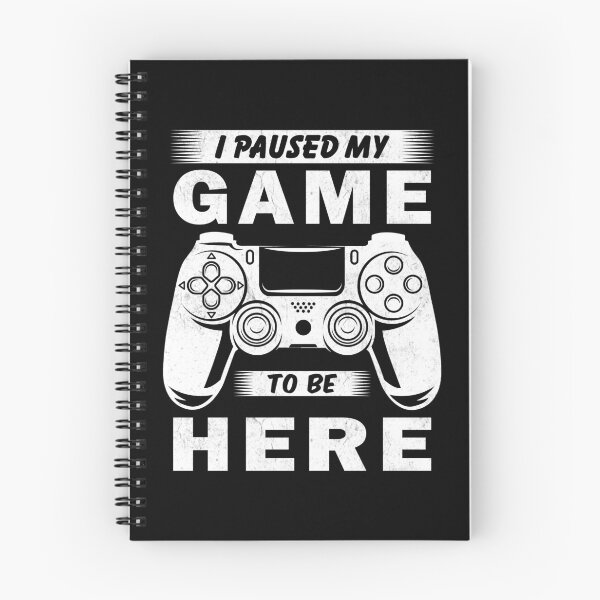 Item preview, I Paused My Game To Be Here designed and sold by Kakpoh.
