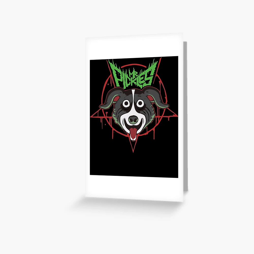 Mens Womens Mr Pickles Funny Fans Greeting Card for Sale by