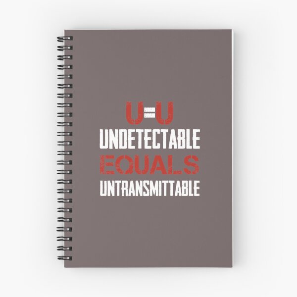 Item preview, U=U Undetectable Equals Untransmittable - HIV Awareness Design   designed and sold by SizzlesStores.