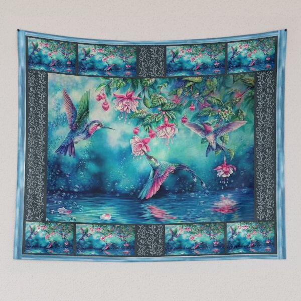 Item preview, Hummingbird Blanket designed and sold by JoycePruit.