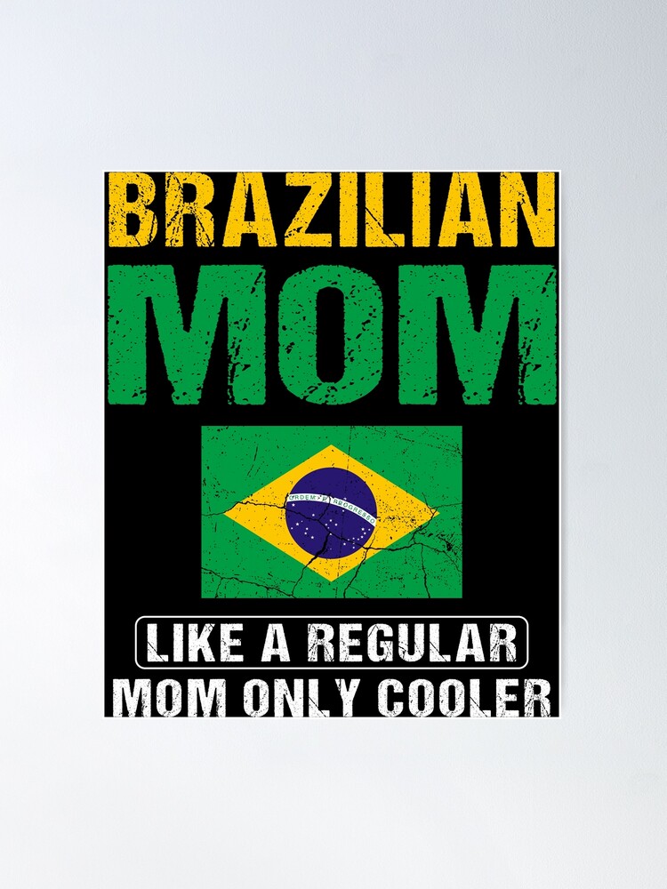 Mexican Mom Like A Normal Mom Only Cooler Poster for Sale by