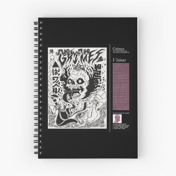 Item preview, grimes - visions cover art Poster designed and sold by cruseqrsamse.