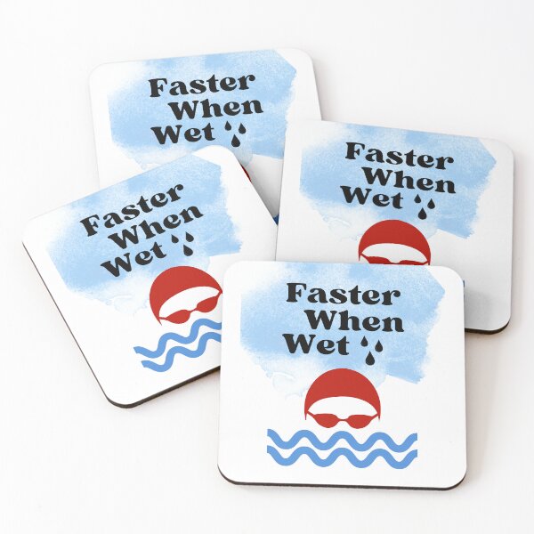 Item preview, Faster when wet designed and sold by EvergreenWhimsy.