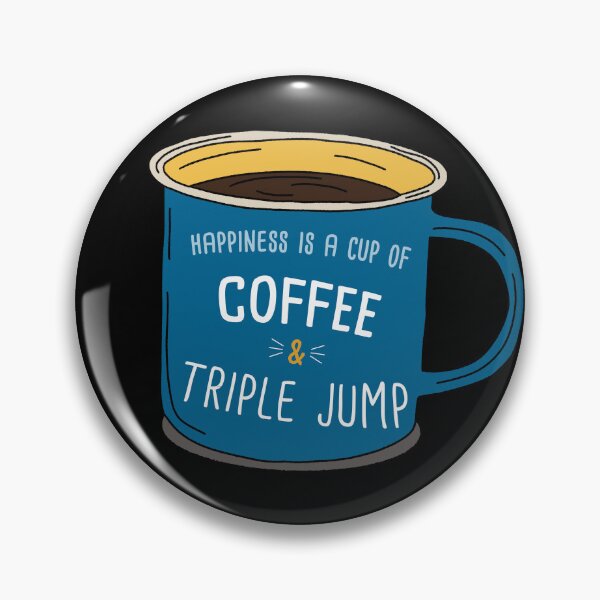Item preview, Triple Jump & Coffee is happiness designed and sold by orlumbuspirate.