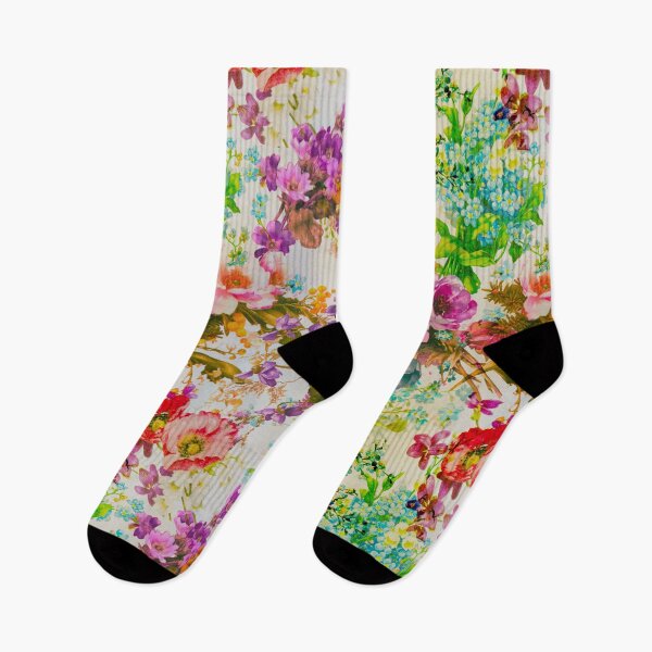 Item preview, Vintage flowers and roses, shabby chic, floral pattern, vintage botanicals off white vintage floral  designed and sold by ZeinabTaha.