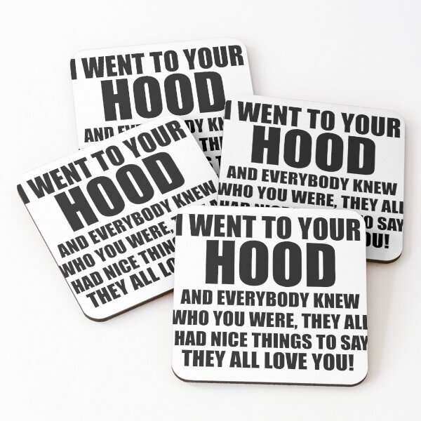 Item preview, I Went To Your Hood designed and sold by TheHouseGiraffe.