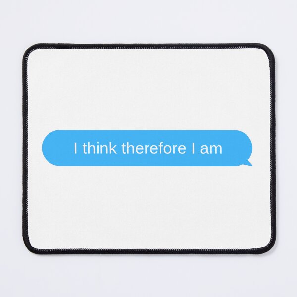 Item preview, Positive quote - I think therefore I am designed and sold by Nilima Bano ⭐⭐⭐⭐.